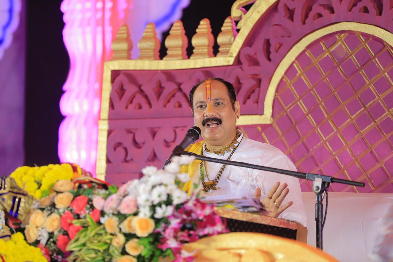 शिवपुराण कथेतून जेवढा भक्‍तीचा रसभाव तुम्‍ही ग्रहन कराल तेवढी तुमची भक्‍ती तुम्‍हाला शिवापर्यंत घेवून जाईल: पंडीत प्रदीप कुमार मिश्रा