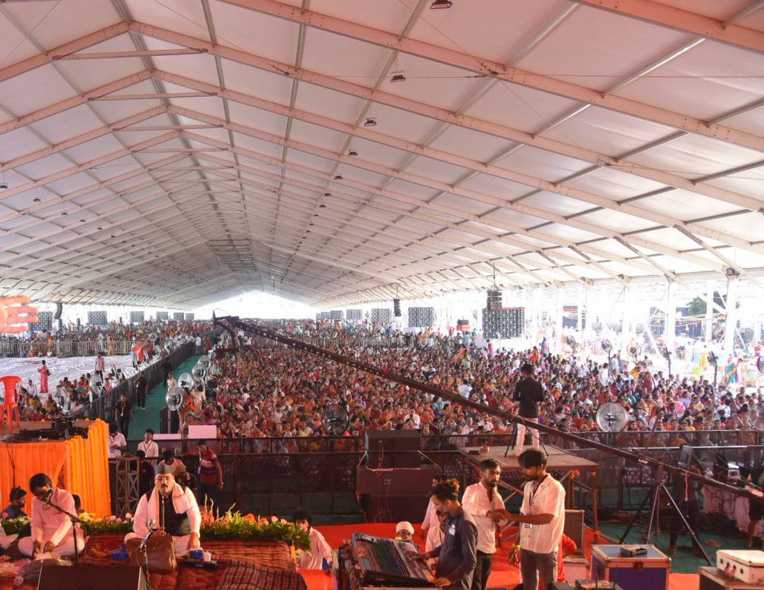 तीस वर्षांत इतके मोठे पंडाल भव्य आयोजन पाहिले नाही ; पू. पंडित प्रदीप कुमार मिश्रा महाराज